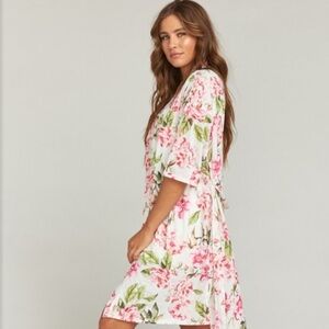 SMYM Show Me Your Mumu Brie Floral kimono Robe. O/S